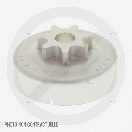 Cloche embrayage débroussailleuse Stihl FS 75, 80 et FS 85 Cloche embrayage débroussailleuse Stihl FS 75, 80 et FS 85