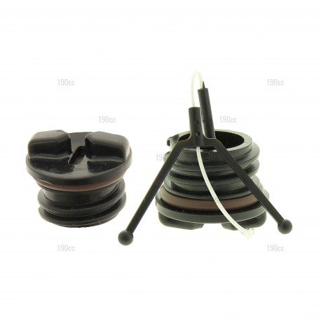 Bouchon reservoir essence pour Britech BT 46/40 CS, BT 46/45 CS, BT 42/40 CS, BT 42/45 CS Bouchon reservoir essence pour Britech BT 46/40 CS, BT 46/45 CS, BT 42/40 CS, BT 42/45 CS