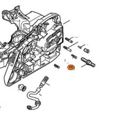 Bouchon réservoir tronçonneuse STIHL MS271, MS271CBE, MS291, MS291CBE