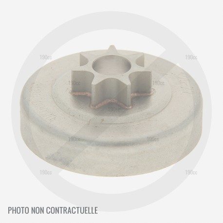 Pignon de chaine tronçonneuse Alpina C 25, C 25 Euro 2, CJ 300, CJ 300 C Pignon de chaine tronçonneuse Alpina C 25, C 25 Euro 2, CJ 300, CJ 300 C