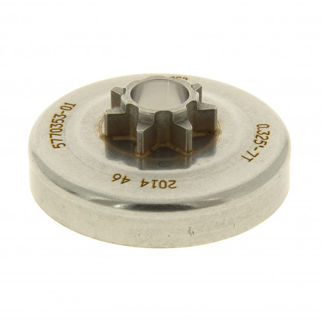 Pignon de chaine de tronçonneuse Mc Culloch CS 450 Pignon de chaine de tronçonneuse Mc Culloch CS 450