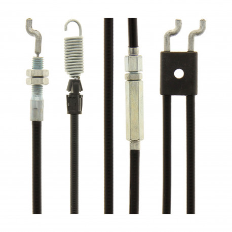 Cable frein et traction tondeuse Greatland TO 450B 46, Verciel CR 46450E SBM Cable frein et traction tondeuse Greatland TO 450B 46, Verciel CR 46450E SBM