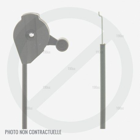 Cable accelerateur tondeuse Auchan Sworn NTL534 WTRBQM