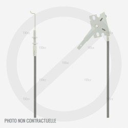 Cable de vitesse GGP pour tondeuse serie C/N/T/W modèle 484 à 4 vitesses Cable de vitesse GGP pour tondeuse serie C/N/T/W modèle 484 à 4 vitesses