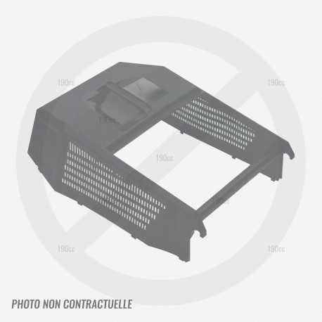 Couvercle pour bac de tondeuse Alpina AL1 38 E, AL1 38 Li et AL1 42 E Couvercle pour bac de tondeuse Alpina AL1 38 E, AL1 38 Li et AL1 42 E