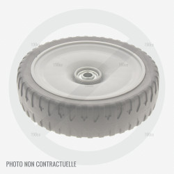 Roue tondeuse GGP NCL 390 et autres marques. Diamètre 130 mm
