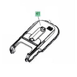 Couvercle de bac pour tondeuse MTD 3412 EHW