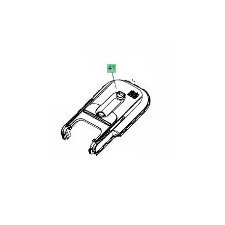 Couvercle de bac pour tondeuse MTD 3412 EHW Couvercle de bac pour tondeuse MTD 3412 EHW
