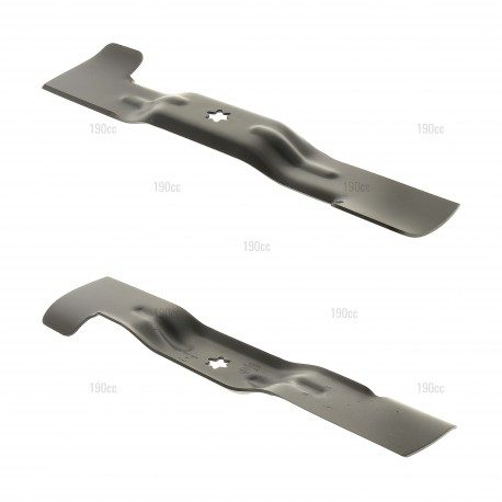adapté pour Mastercut 92-155 13DM450E659 Tracteur de pelou DM Jeu de lames Simple 