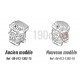 Cylindre piston Stihl MS 211, MS 211 CBE, ancienne version, diam 40 mm