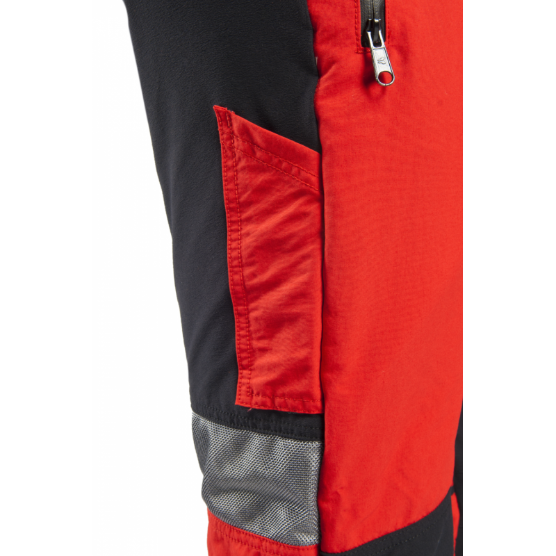 Pantalon anti-coupure SIP Innovation II Ultra léger - Rouge.