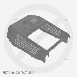 Couvercle de bac tondeuse Wolf GTFK1M, GTFK1, GTCH2M, GTFB4M, GTFH2