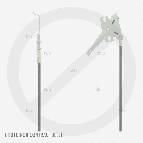 Cable variateur vitesse tondeuse Wolf T51K2P et T51F1P