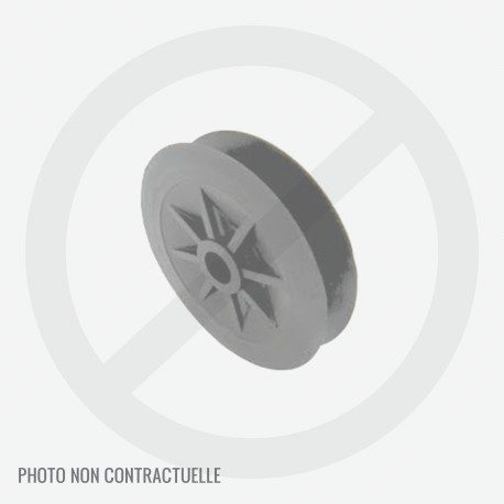 Poulie de boitier de transmission pour tondeuse Wolf GTFK1, GTFH2 Poulie de boitier de transmission pour tondeuse Wolf GTFK1, GTFH2