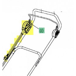 Boitier interrupteur pour tondeuse MTD Optima 38 E Boitier interrupteur pour tondeuse MTD Optima 38 E