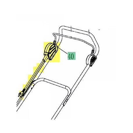 Boitier interrupteur pour tondeuse MTD Optima 38 E