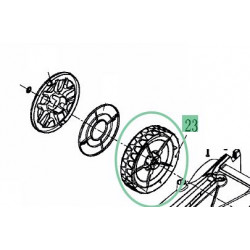 Roue arrière tondeuse MTD Optima 38 E Roue arrière tondeuse MTD Optima 38 E