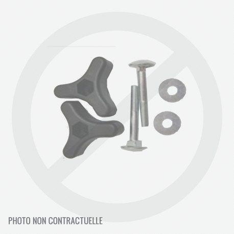 Kit vis complet guidon de tondeuse Alpina BL 510, BL 51675, BL 460 Kit vis complet guidon de tondeuse Alpina BL 510, BL 51675, BL 460