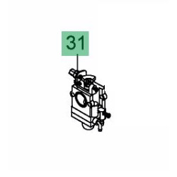 Carburateur débroussailleuse Mastercut 2043 B et 2053 B