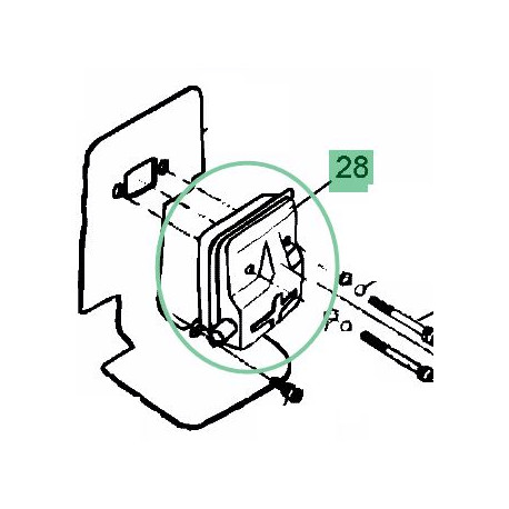 Pot echappement débroussailleuse MTD BC 43 et BC 52 ( xxx-602 - 2015)