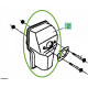 Echappement pour tronçonneuse MTD GCS 4100/40 et GCS 3800/35