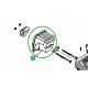 Echappement pour tronçonneuse MTD GCS 4600/45 (2013 - 2014)