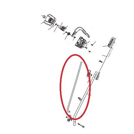 Cable electrique pour tondeuse Alpina BL320E