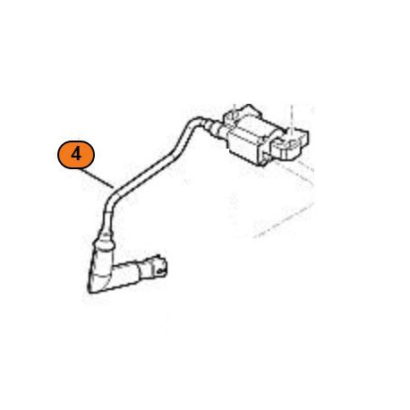 Bobine d'allumage pour moteur autoportée Viking EVC 4000 Bobine d'allumage pour moteur autoportée Viking EVC 4000