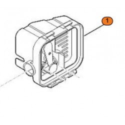Support filtre à air moteur Viking EVC 200