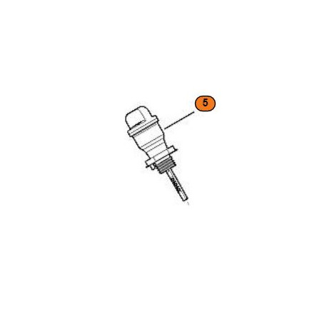 Jauge à huile pour moteur de tondeuse à gazon Viking EVC 200.0 Jauge à huile pour moteur de tondeuse à gazon Viking EVC 200.0