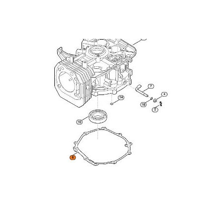 Joint bas moteur pour Viking EVC 4000 Joint bas moteur pour Viking EVC 4000