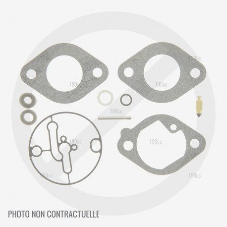 Kit joint carburateur moteur GGP WBE0701, WBE0702 et RM45 Kit joint carburateur moteur GGP WBE0701, WBE0702 et RM45