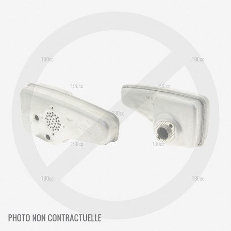 Silencieux echappement moteur GGP R200 et R200 ES Silencieux echappement moteur GGP R200 et R200 ES