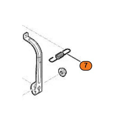 Ressort de regulateur pour moteur Viking EVC 200.0 Ressort de regulateur pour moteur Viking EVC 200.0
