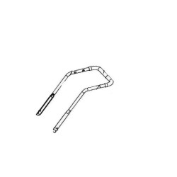 Guidon supérieur pour tondeuse Id Tech et Verciel 44 et 46 cm
