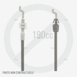 Cable de traction pour manette d'embrayage Jonsered