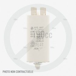Condensateur pour tondeuse Cub Cadet CC 48 EHW, CC 48 ESPHW Condensateur pour tondeuse Cub Cadet CC 48 EHW, CC 48 ESPHW