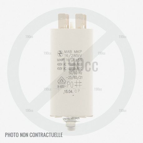 Condensateur tondeuse Viking ME 410 Condensateur tondeuse Viking ME 410