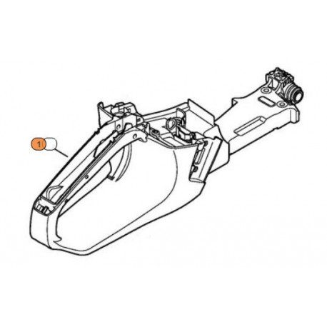 Carter reservoir poignée pour Stihl MS 231, MS 241, MS 251