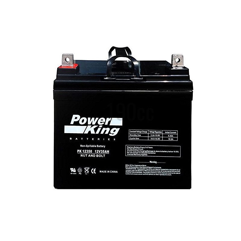 Batterie Cub Cadet CC 1015, CC 1016 AF, CC 1018 AG, LTX 1042 / 1045 190cc