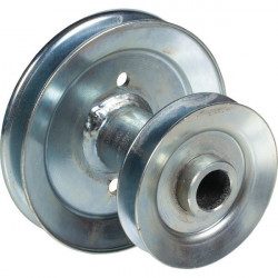 Poulie double moteur pour rider fabrication GGP largeur 66 cm Poulie double moteur pour rider fabrication GGP largeur 66 cm