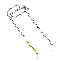 Manche de guidon inférieur droit pour tondeuse GGP EPL 424 Manche de guidon inférieur droit pour tondeuse GGP EPL 424