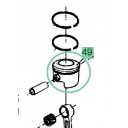 Piston pour débroussailleuse MTD Smart BC 33 / BC 33D