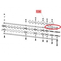 Bande elastique supérieure pour taille haie MTD HT 55 B