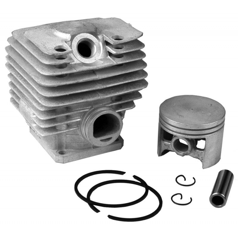 Cylindre piston segment moteur complet tronçonneuse 38 cm3 Timberpro