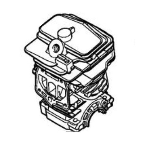 Cylindre piston Stihl MS 231, MS 231 CBE, MS 231 CBEQ, diamètre 42.5 mm Cylindre piston Stihl MS 231, MS 231 CBE, MS 231 CBEQ, diamètre 42.5 mm