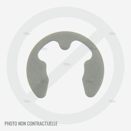 Circlips de fixation de roue de tondeuse XSZ46 et XSZ51