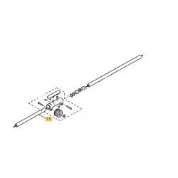 Ensemble tube et flexible inférieur pour débroussailleuse Castel, Alpina Ensemble tube et flexible inférieur pour débroussailleuse Castel, Alpina