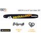 Guide chaine de tronçonneuse Mc Culloch CS50 S (45 cm - 18") 967300301