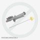 Tube de remplissage d'huile pour jauge de moteur MTD 4P90